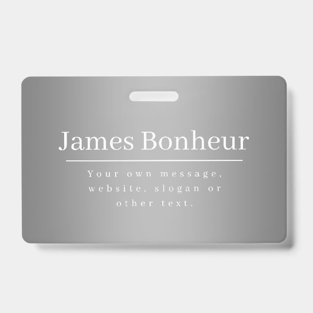 Bearbeitbare Werbevorlage für Unternehmen etc. Ausweis (Vorderseite)
