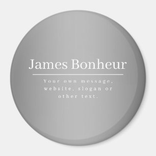 Bearbeitbare Werbevorlage für Unternehmen etc. Magnet