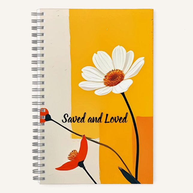 Bearbeitbarer Christlicher Handy-Fall Notizbuch (Vorderseite)