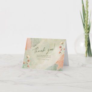 Bearbeitbarer Dank für Ihr Einkauf Dankeskarte