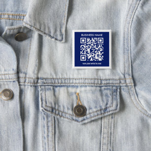 Bearbeitbarer (direkt generierter) QR-Code Marin Button
