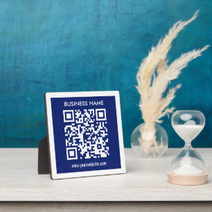 Bearbeitbarer (direkt generierter) QR-Code Marin Fotoplatte