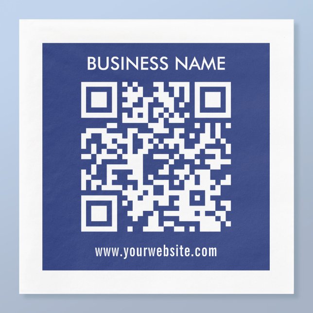 Bearbeitbarer (direkt generierter) QR-Code | Marin Serviette (Von Creator hochgeladen)
