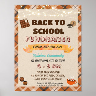 Bearbeitbarer Hot-Cocoa-Party-Flyer Poster