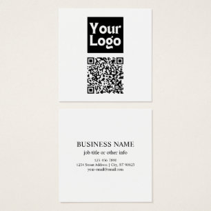 Bearbeitbarer QR-Code & Ihr Firmenlogo oder Bild