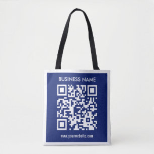Bearbeitbarer (sofort generierter) QR-Code   Navy