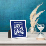 Bearbeitbarer (sofort generierter) QR-Code | Navy Fotoplatte<br><div class="desc">Geben Sie einfach eine Website-Adresse ein, um Ihren individuellen QR-Code sofort zu generieren.</div>