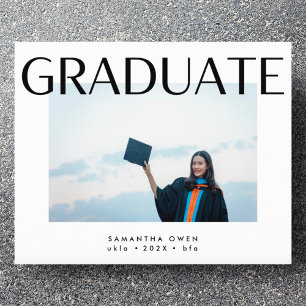 bearbeitbarer Tempel stilvolle Uni Foto Abschluss