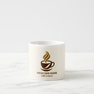 Bearbeitbares Design für Kaffeetasse zur Eröffnung Espressotasse
