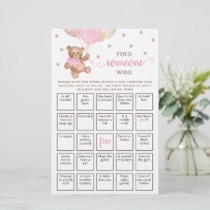 Bearbeitbares Finde jemanden, der Bingo Teddybär s