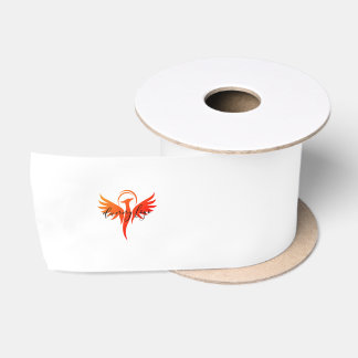 Bearbeitbares individuelles Logo für geschäftliche Satinband
