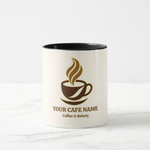 Bearbeitbares Kaffee-Tasse-Design zur Eröffnung de Tasse