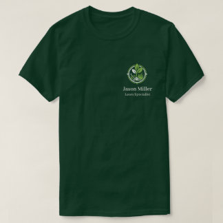 Bearbeitbares Rasenpflege-Mitarbeiter-Shirt | Benu T-Shirt