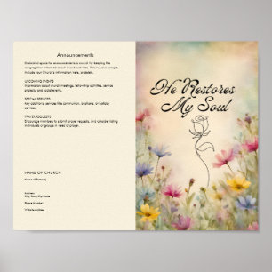 Bearbeiten, Church Bulletin Poster herunterladen