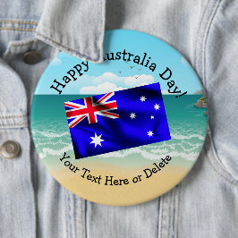 Bearbeiten des Textes Matching Australia Day Flag  Button