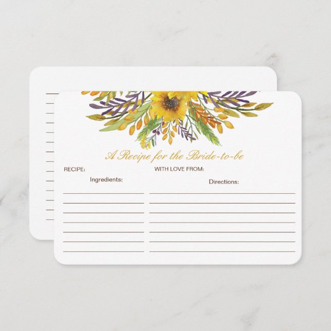 Bearbeiten eines Rezept für die zukünftige Karte (Vorne/Hinten)