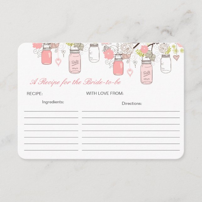 Bearbeiten eines Rezept für die zukünftige Karte (Vorderseite)