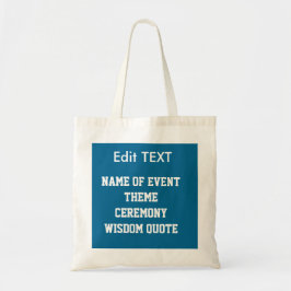 Bearbeiten Sie die TASCHE TEXT IMAGE DIY Vorlage e