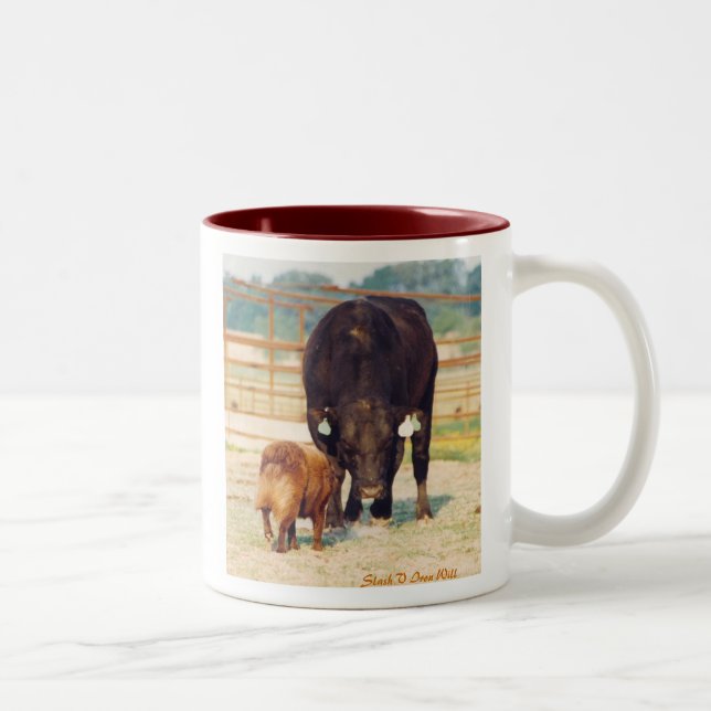 Bearbeiten Sie einen Stockdog australischen Zweifarbige Tasse (Rechts)