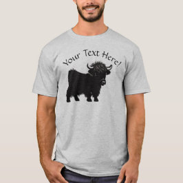 Bearbeiten Sie Ihre Text-Höllenkühe T-Shirt