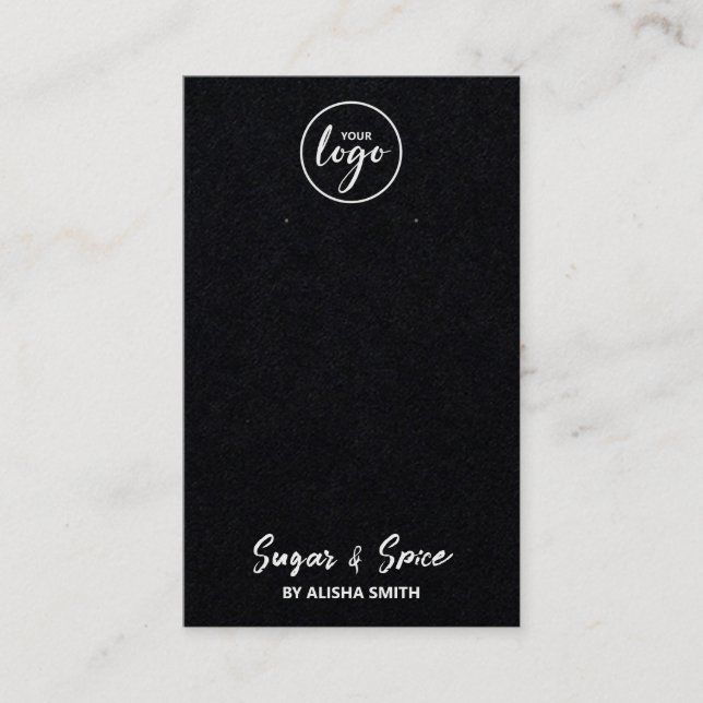 Bearbeiten von Black Oring-Verpackungskarten mit d Visitenkarte (Vorderseite)