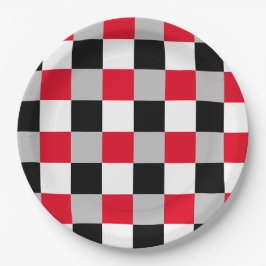 Bearbeiten von Prüfbrettmustern Pappteller