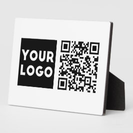 Bearbeiten von QR-Code und Ihr Firmenlogo oder -Im Fotoplatte