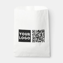 Bearbeiten von QR-Code und Ihr Firmenlogo oder -Im Geschenktütchen