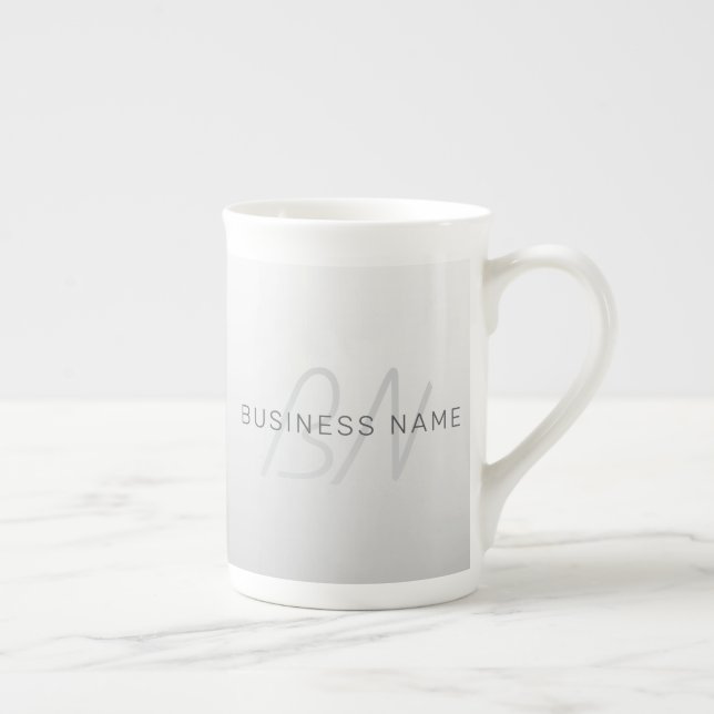 Bearbeiten von Text für Unternehmen, Gruß oder Nam Prozellantasse (Rechts)