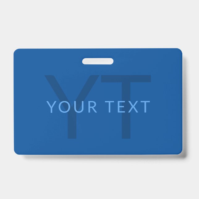 Bearbeiten von Textvorlage für Mit Monogramm Namen Ausweis (Vorderseite)