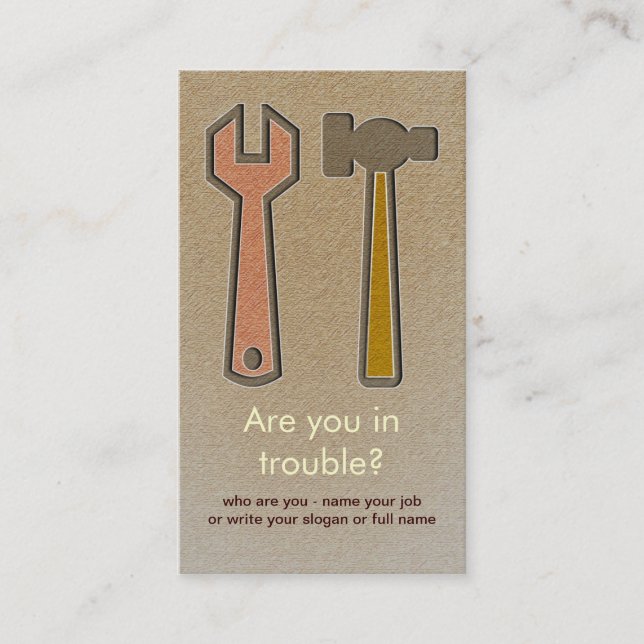 bearbeitet Visitenkarte (Vorderseite)