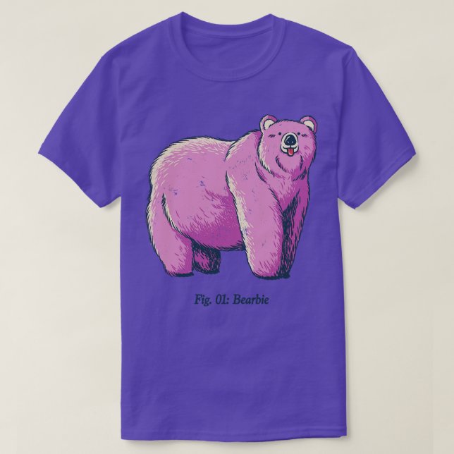 Bearbie Pink Bear T-Shirt (Design vorne)