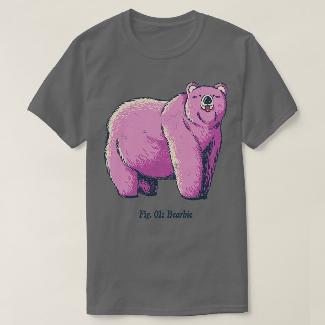Bearbie Pink Bear von Tobe Fonseca T-Shirt (Design vorne)