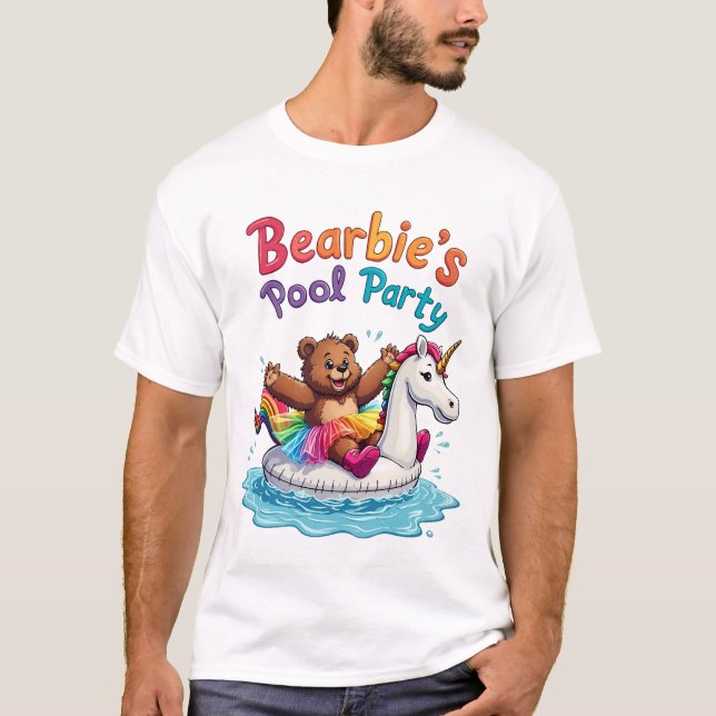 Bearbie Pool Party T-Shirt (Vorderseite)