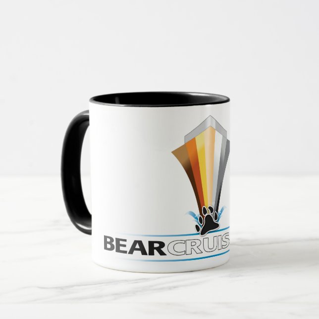 BearCruise.com Logo-Tasse Kaffee Tasse (Vorderseite Links)