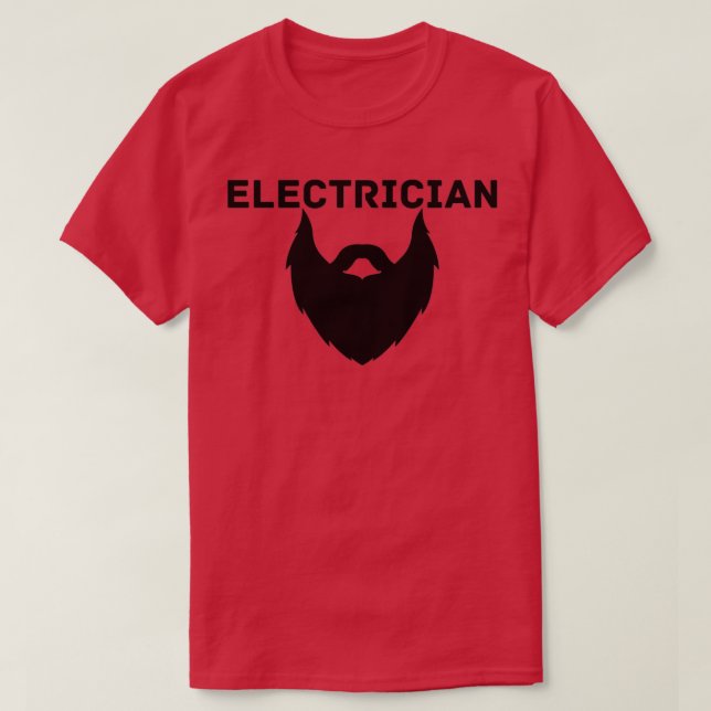 Beard Electrician Classic TShirt (Design vorne)