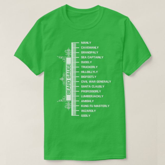 BEARD GAGE Classic TShirt (Design vorne)