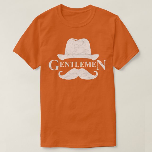 Beard Gentlemen Beard Geschenk Set für Männer T-Shirt (Design vorne)