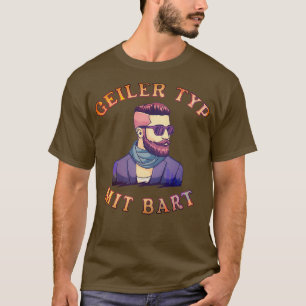 Beard Hipster Full Beard Beard Care Classic TShirt