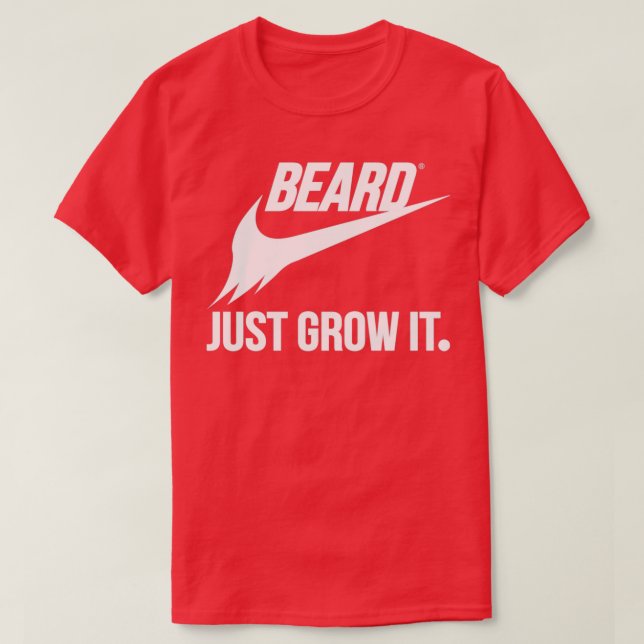 Beard just Grow It Classic TShirt (Design vorne)