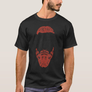 Beard Lover Bearded Man Ginger Beard Beard Whisky T-Shirt