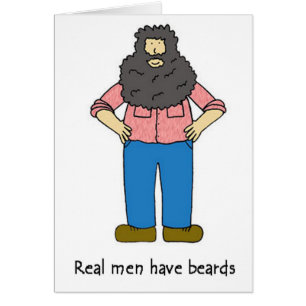 Beard Lover Cartoon Spaß