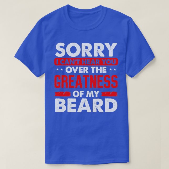 Beard Lover Great Beard T-Shirt (Design vorne)