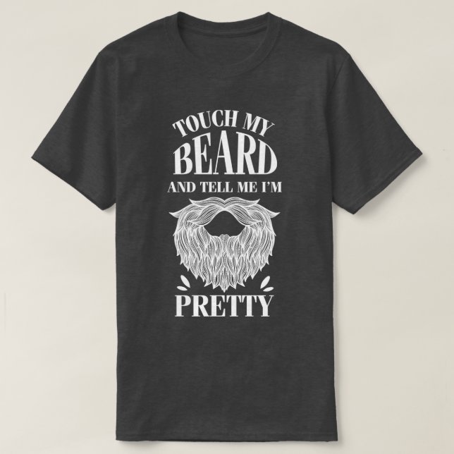 Beard Lover Mens Beard Husband Beard Lover Geschen T-Shirt (Design vorne)