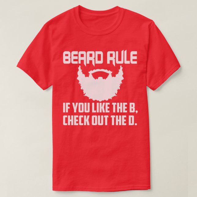 Beard Lovers T T-Shirt (Design vorne)