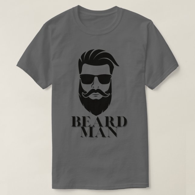 Beard-Mann T-Shirt (Design vorne)