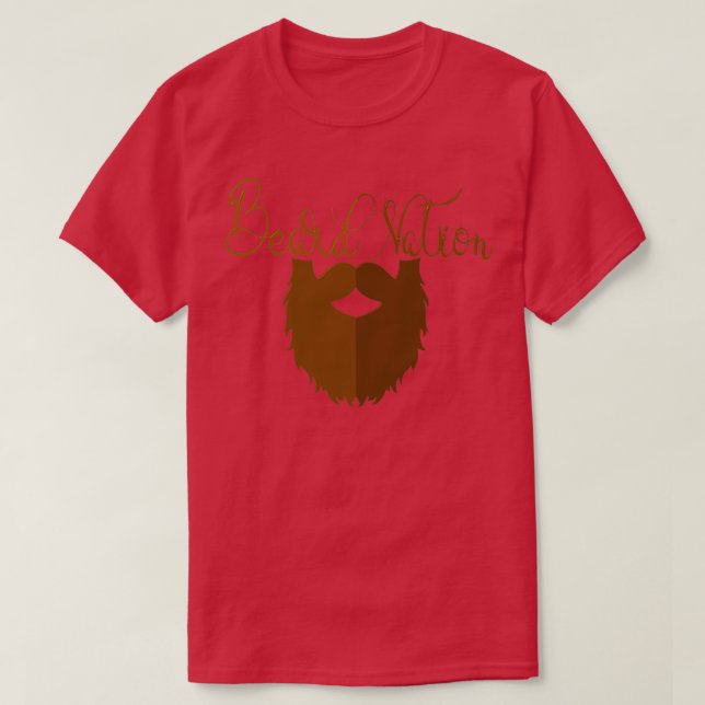 Beard Nation T-Shirt (Design vorne)