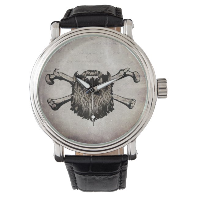 Beard O Clock Armbanduhr (Vorderseite)