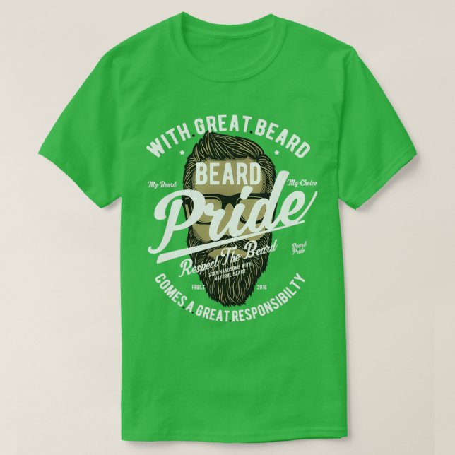 Beard Pride 2 Classic TShirt (Design vorne)