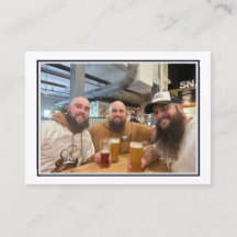 Bearded Baker Banter Trading Cards: BIERds